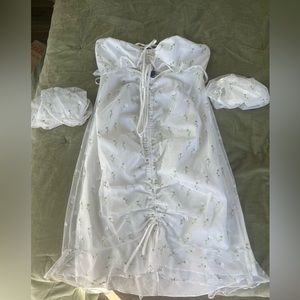 Strapless For Love and Lemons mini dress